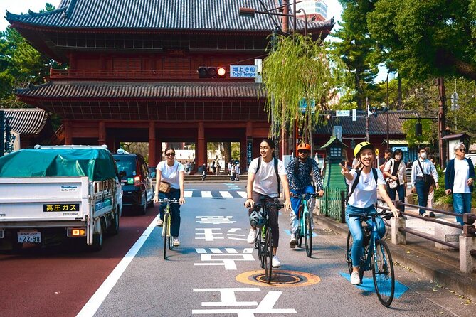 Tokyo: 3-Hour Bike/E-Bike Tour of the Citys Historic Sites - Tour Overview