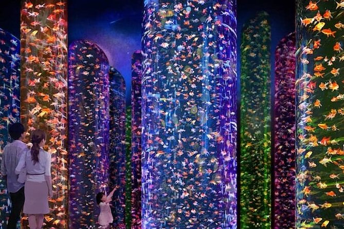 Tokyo Art Aquarium Museum E-Ticket With Optional Tokyo Metro Pass