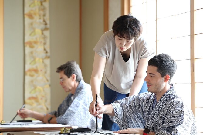 Calligraph Name in Japanese and Dress in Kimono - Included Amenities