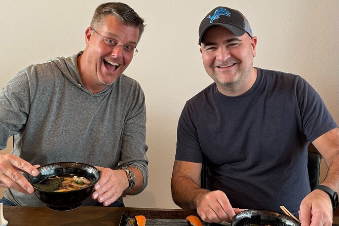 Intimate Ramen & Sushi Cooking Class in Tokyo - Whats Included in the Cooking Class