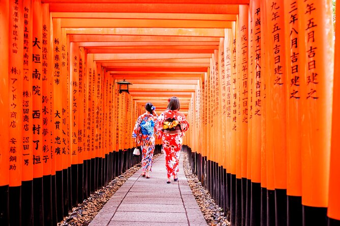 Lets Enjoy Kyoto in a Kimono! Visit the Mysterious Fushimi Inari - Tour Highlights and Inclusions