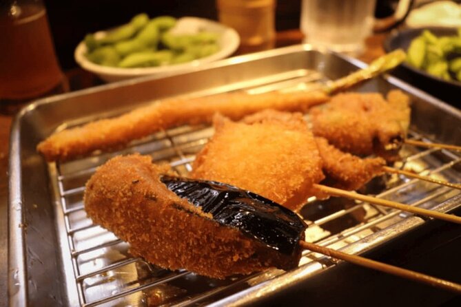 Osaka Gourmet Adventure: Savor 13 Must-Try Dishes in Japan - Savoring Kushikatsus Crunch
