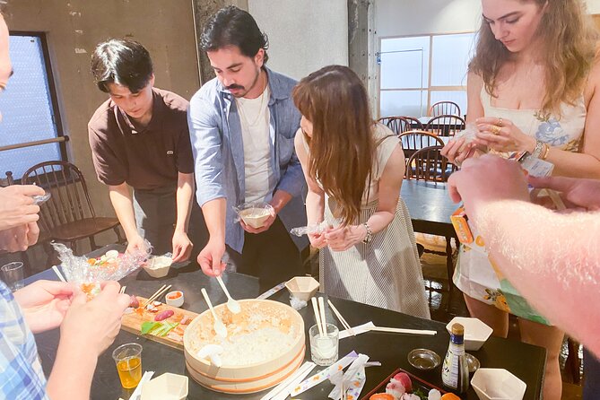 Osaka Sushi Cooking Class How to Make It at Home - Assembling the Maki Sushi Rolls