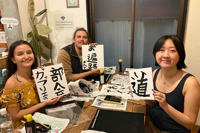 Private Calligraphy Culture Experience in Tokyo - Inclusions and Cancellation Policy