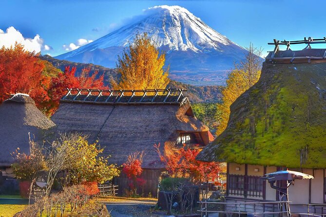 Scenic Spots of Mount Fuji Full Day Sightseeing Tour From Tokyo - Meeting and Pickup