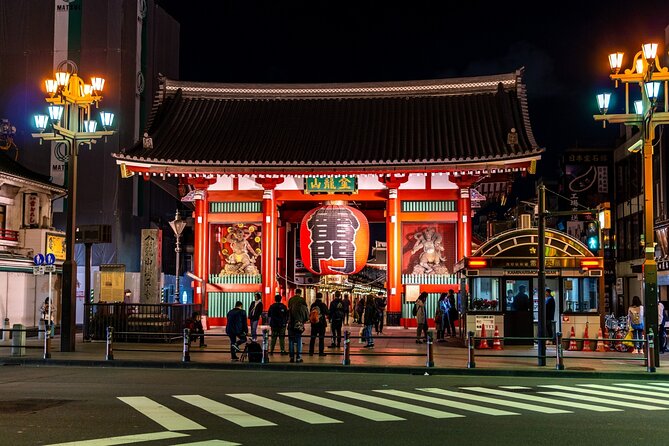 Tokyo Asakusa Sensoji Temple Night Walking Tour - Meeting and Pickup Information