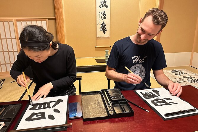 Tokyo: Calligraphy Workshop & Original T-Shirt Creation - Unique Takeaway: Your Own Artwork