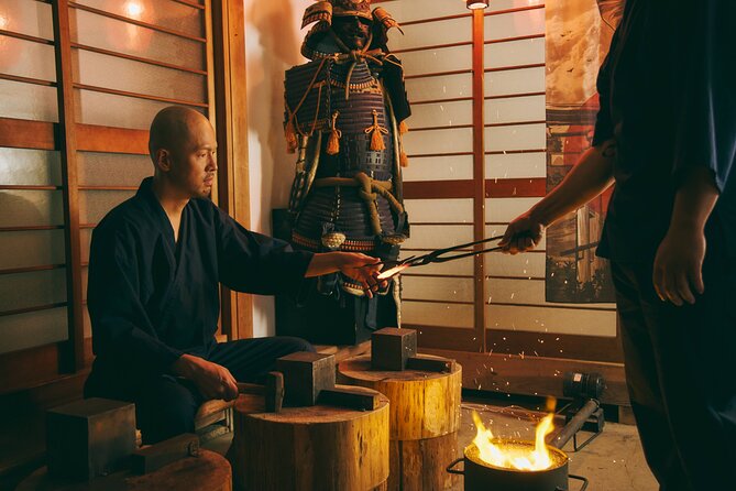 Authentic Knife Making Experience at a Blacksmith in Kyoto - Shaping and Forging the Knife