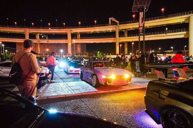 Legendary JDM CAR TOUR : Daikoku Underground CAR Meet TOUR - Engaging With Car Owners and Enthusiasts