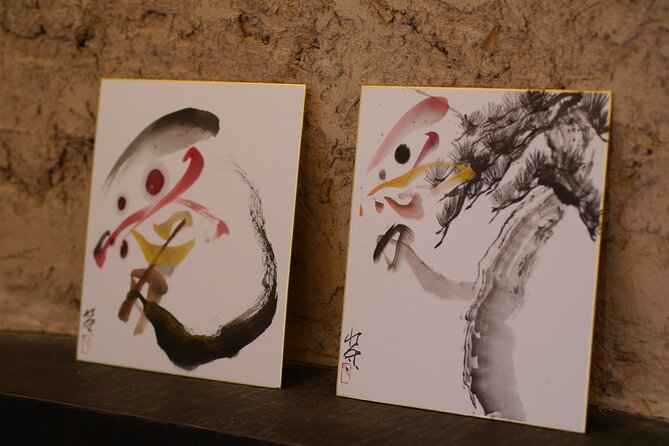 Sumi-e Ink Painting Suiboku-Ga Workshop in a Japanese Teahouse - Included in the Workshop