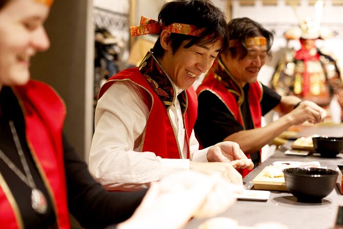 Sushi Making in an Interactive Samurai Experience[JIN-ASAKUSA] - Inclusions and Pricing