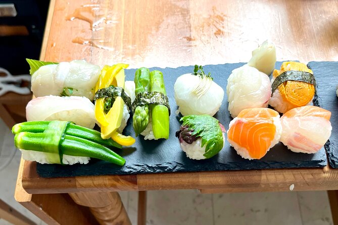 Sushi+Tea+Tsukiji ALL in 1JAPAN Experience (Option: Night Kimono) - Tea Confectionery Making