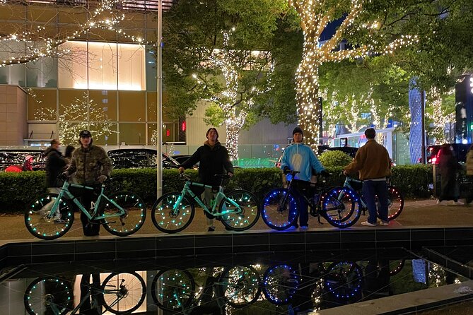 Tokyo: 2-Hour Night Bike Tour of the Citys Hidden Gems - Cycling Through the Imperial Palace Grounds