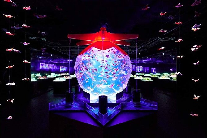 Tokyo Art Aquarium Museum E-Ticket With Optional Tokyo Metro Pass - Reviews and Ratings