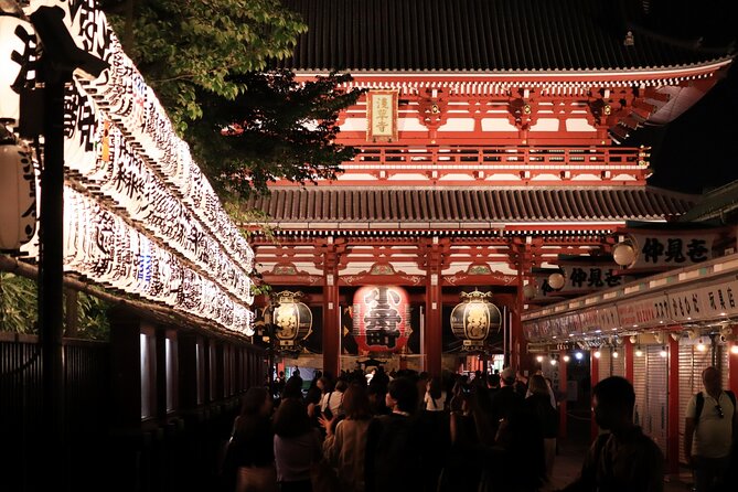 Tokyo Asakusa Sensoji Temple Night Walking Tour - Tour Features