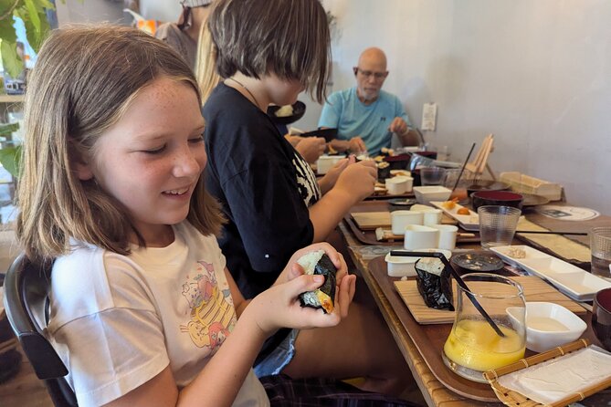 Home Made Onigiri and Matcha Cooking Class - Wagashi Crafting