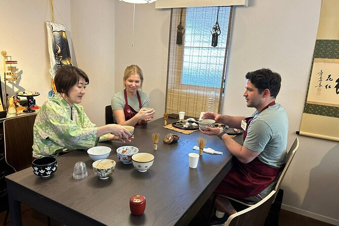 Nerikiri Wagashi-Making With Tea Ceremony - Taking in the Tranquility of the Tea Ceremony