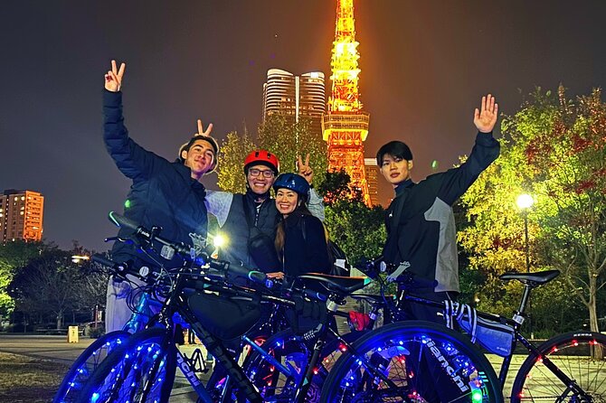 Tokyo: 2-Hour Night Bike Tour of the Citys Hidden Gems - Discovering Hidden Alleyways and Local Gems