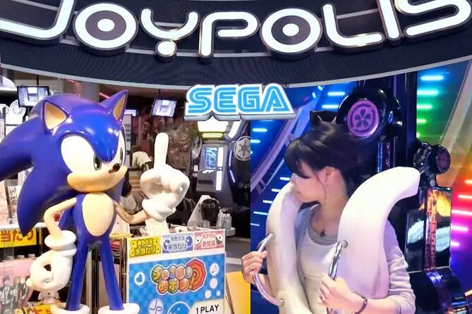 Tokyo: SEGA Joypolis E-Tickets With Optional Tokyo Metro Pass - Venue Regulations