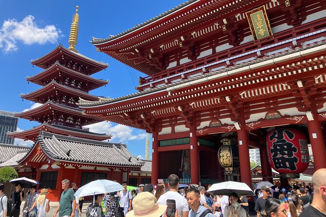 Asakusa, Tokyo: Rickshaw Experience and Highlights Walking Tour - Learning About Japanese Culture and History