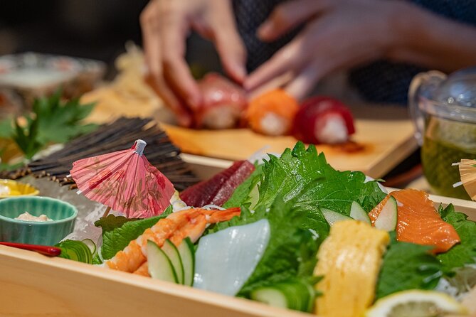 【Open 1st Anniv.】Popular Sushi Making Class Near Tokyo Tower - Celebrating the 1st Anniversary