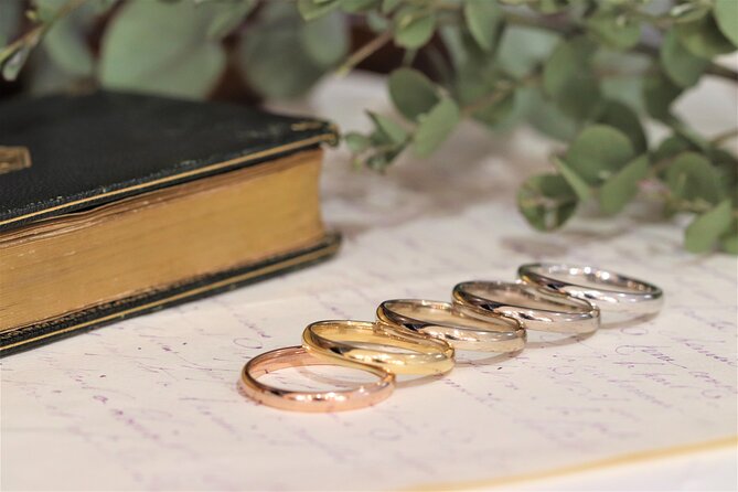 Handmade Wedding Ring Experience in Kyoto - Booking Information