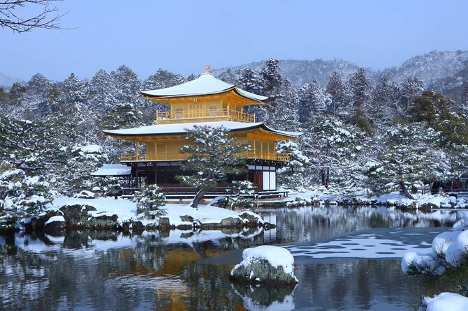Kyoto & Nara Day Tour: Golden Pavilion, Fushimi Inari & Deer Park - Exploring Kinkakuji Temple