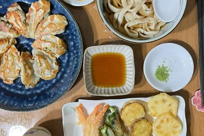 Learn to Make Home Style Tempura Udon and Gyoza - Preparing the Gyoza Dough