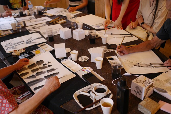 Sumi-e Ink Painting Suiboku-Ga Workshop in a Japanese Teahouse - Participant Reviews and Feedback