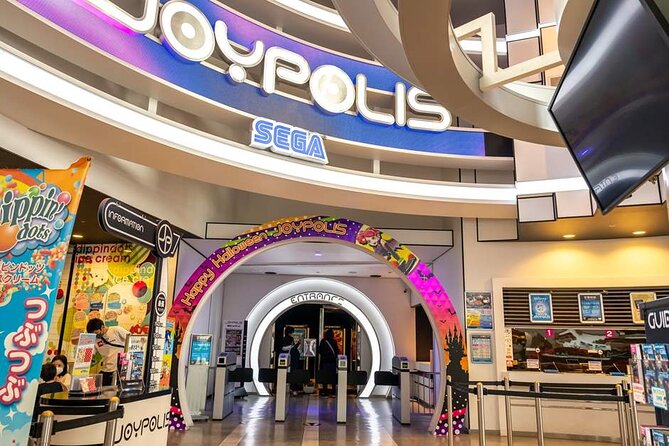 Tokyo: SEGA Joypolis E-Tickets With Optional Tokyo Metro Pass - Customer Reviews and Ratings