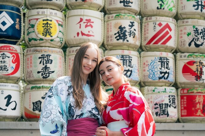 Tokyo, Shibuya: Meiji Shrine Tour in KIMONO / English-friendly - Kimono Selection and Dressing Assistance