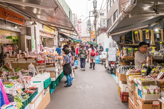 Tokyo : Tsukiji Fish Market 90MIN Walking Tour - Guided Tour of the Tsukiji Market