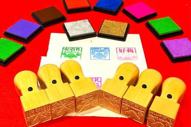 Experience Making Personalized Japanese Seal Stamp - Discovering the Art of Calligraphy