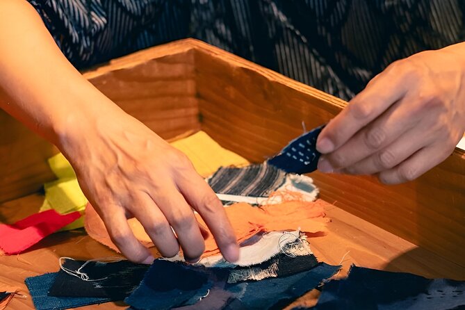 Osaka Small Group Sashiko Japanese Craftmanship Workshop - Insurance and Cancellation Policy