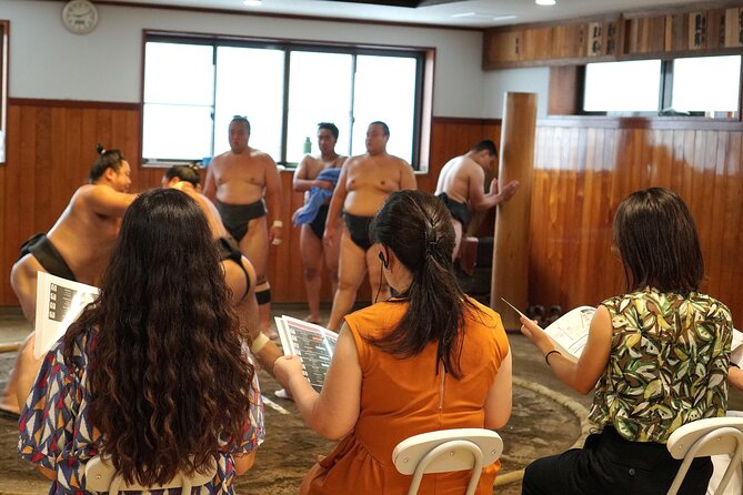 Sumo Stable Intimate Morning Practice - Photo Opportunities and Souvenirs