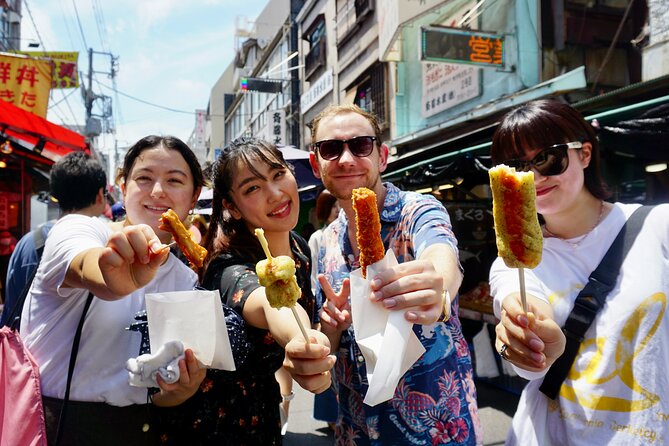 Tokyo Fish Market Food Tour: Street Food & Friendly Guide - Tasting the Street Food Delights