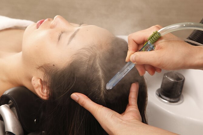 Tokyo Ginza Head Spa Trial：Scalp Care 75 - Microscopic Scalp Diagnosis