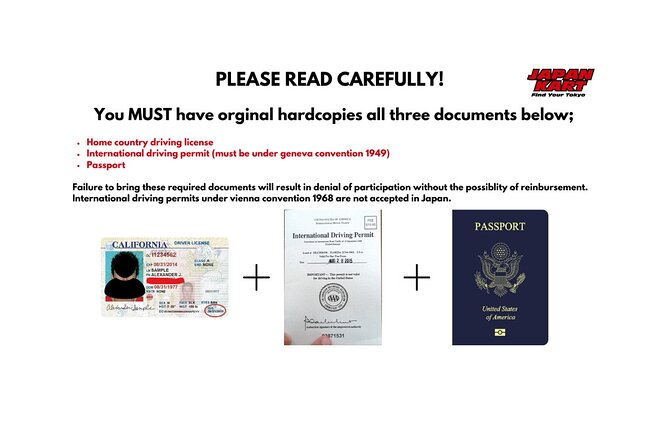 1 Hour Go Kart Experience in Asakusa - Important Considerations