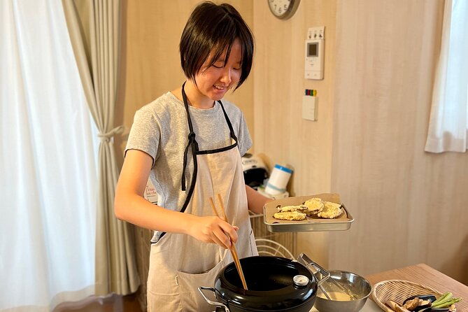 Arashiyama Veggie Kitchen: Hands-On Tempura & Riceboll Cooking - Vegetarian and Vegan Options