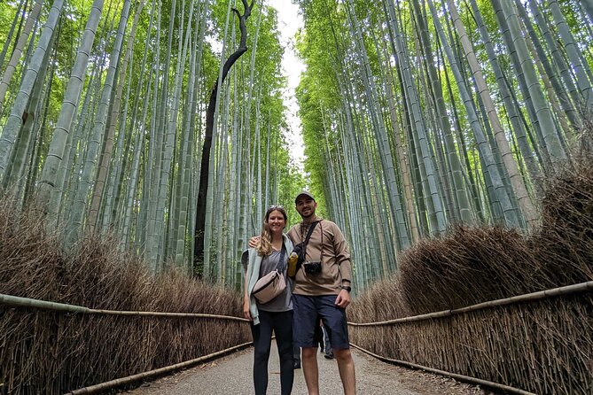 Full Day Kyoto Walk in Fushimi, Arashiyama, Monkey, and Kinkakuji - Arashiyama Bamboo Grove