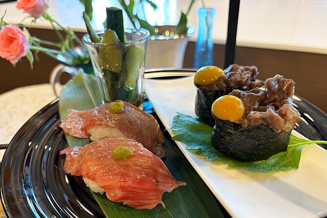 Hands On Wagyu Sushi Making Experience - Capturing the Moment