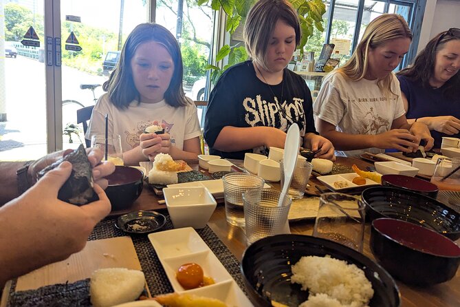 Home Made Onigiri and Matcha Cooking Class - Booking and Cancellation Policy