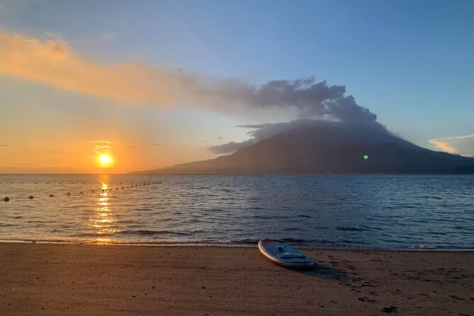 Kagoshima Volcano Sunrise SUP Activity Inc. Breakfast & Transport - Scenic Views of Kagoshima