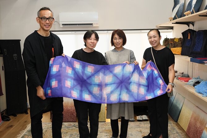 Original Scarf Tie-Dyeing Experience and Workshop Tour - Good To Know