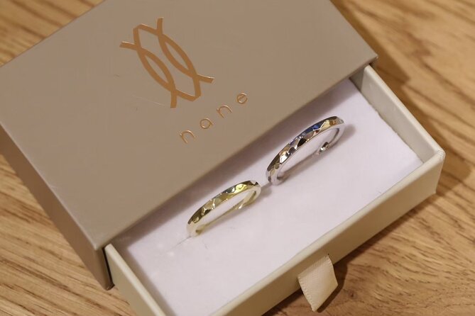 Private Craft Your Own Ring Handmade Experience in Tokyo - Good To Know