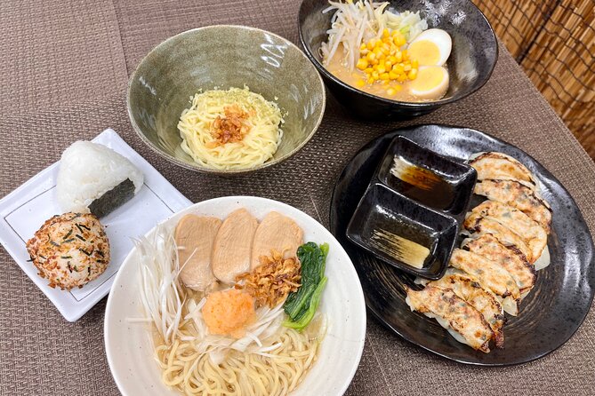 Ramen Gyoza Onigiri Japanese Cooking Class in Kyoto - Good To Know