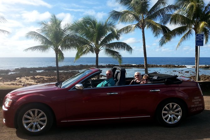 8-Hour Luxury Four Door Convertible Tour of Oahus South and North Shores - The Luxury Convertible Experience