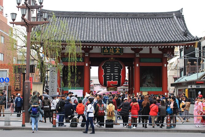 Asakusa Food Sample Experience Tour and Kappabashi Bridge