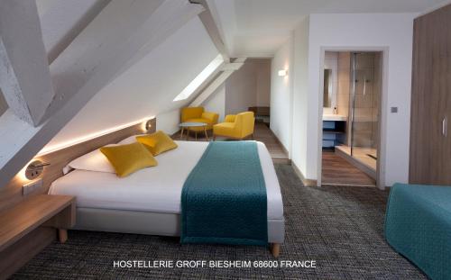 Aux Deux Clefs Hostellerie Groff - Location and Accessibility