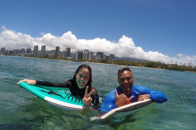 Bodyboarding 1-To-1 Private Lesson With Waikiki Courtesy Shuttle